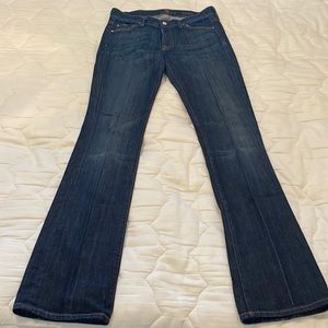 Seven for all mankind bootcut jeans size 28
